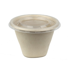 Schüssel Zuckerrohr-Fasern 500ml Ø13cm (1000 Stück)