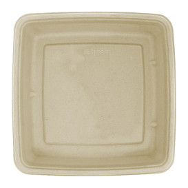 Verpackung Zuckerrohr 230x230x30mm (75 Stück)
