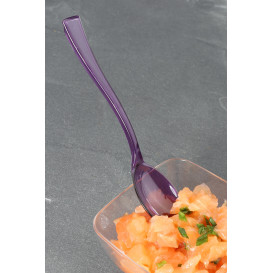 Plastiklöffel aubergine 160mm (180 Stück)