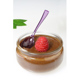 Plastiklöffel aubergine 160mm (180 Stück)
