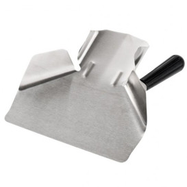 Schaufel Pommes 1 Henkel Rostfrei Silber 20x22,5x5 cm (1 Stück)  