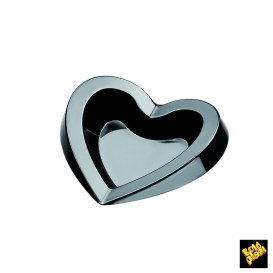 Plastikteller "Free" Schwarz 15ml (500 Stück)
