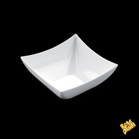 Plastikschüssel Verkostung Rombo Transparent 95 ml (25 Einh.)
