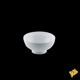 Plastikschüssel "Mini" Weiß  60ml (10 Stück)