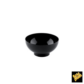 Plastikschüssel "Mini" Schwarz 60ml (10 Stück)