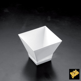 Plastikschüssel Verkostung Rombo Transparent 95 ml (500 Einh.)