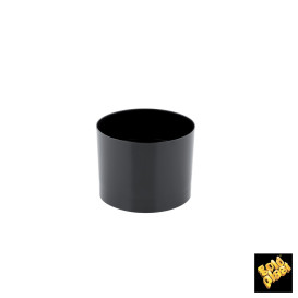 Plastikbecher "Zero" Schwarz 60 ml (15 Stück)