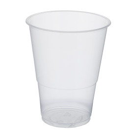 Plastikbecher Transparent PP 400ml (50 Stück)