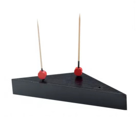 Spießhalter aus Bambus 140x80mm 