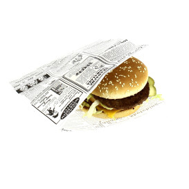 Burgerpapier fettdicht offen 17x18cm (4.000 Stück)