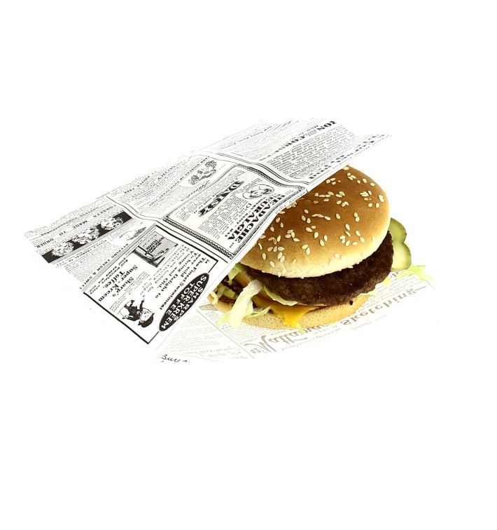 Burgerpapier fettdicht offen 17x18cm (4.000 Stück) Burgerpapier fettdicht offen 17x18cm (4.000 Stück)