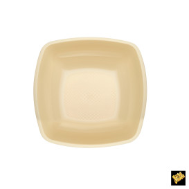 Plastikteller Tiefe Creme PP 180mm (150 Stück)