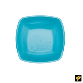 Plastikteller Tiefe Turkis PP 180mm (150 Stück)