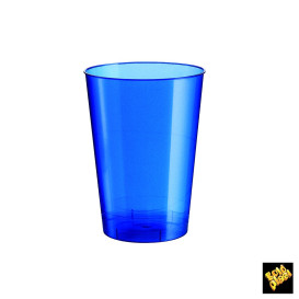 Becher aus Hartplastik Blau Pearl PS 200ml (50 Stück)