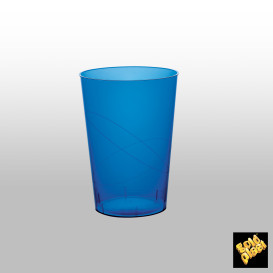 Becher aus Hartplastik Blau Transp. PS 200ml (500 Stück)