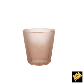 Plastikbecher Fuchsie Transp. PS Ø73mm 220ml (50 Stück)