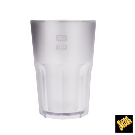 Plastikbecher für Cocktail Transp. PP Ø84mm 350ml (5 Stück)