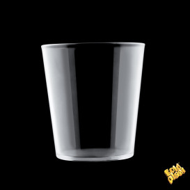 Plastikbecher Transparent SAN Ø92 400ml (75 Stück)