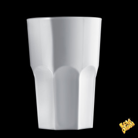 Plastikbecher Transparent SAN Ø85mm 400ml (75 Stück)