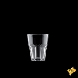 Plastikbecher für Schnaps Transp. SAN Ø45mm 40ml (6 Stück)