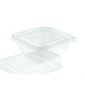 Salatschale aus Plastik 190x50mm PET 1000ml (50 Stück)