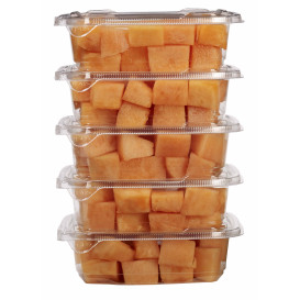 Salatschale aus Plastik 180x140x50mm PET 750ml (65 Stück)