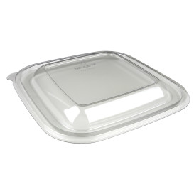 Deckel für Salatschale aus Plastik PET 170x170mm (50 Stück)