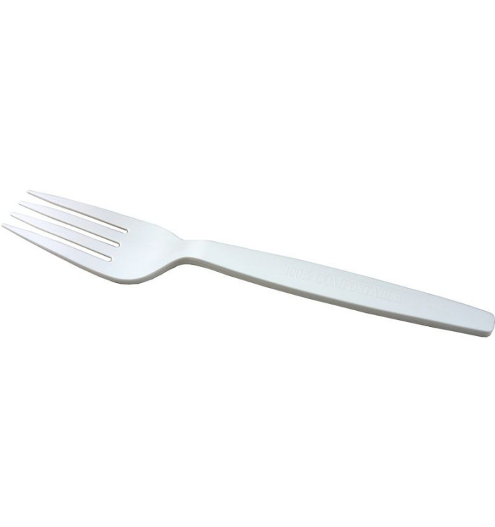 Gabel Bio PLA Weiß 160mm (1000 Stück) Gabel Bio PLA Weiß 160mm (1000 Stück)