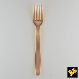 Creme Plastikgabel 190mm (500 Stück)