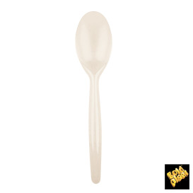 Creme Plastiklöffel Easy 185mm (20 Stück)