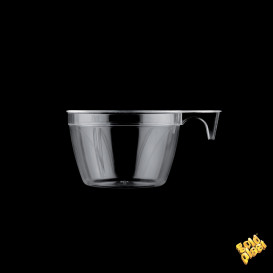 Plastiktasse Design Transparent 155ml (900 Stück)