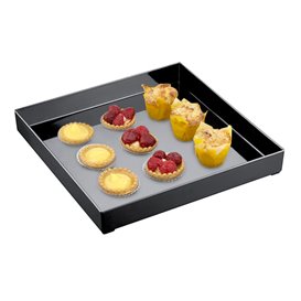 Plastiktablett Präsentation Tray Weiß 30x30cm (1 Stück)