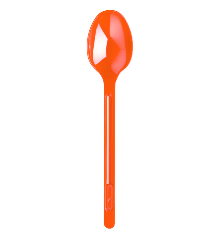 Plastiklöffel Orange PS 175mm (600 Stück) Plastiklöffel Orange PS 175mm (600 Stück)
