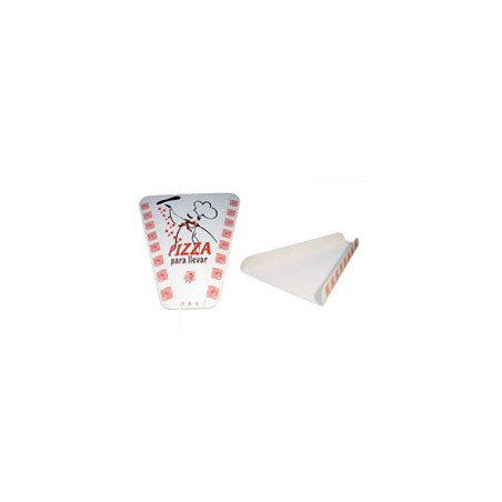 Pappteller für ein Pizzastück (500 Stück)
