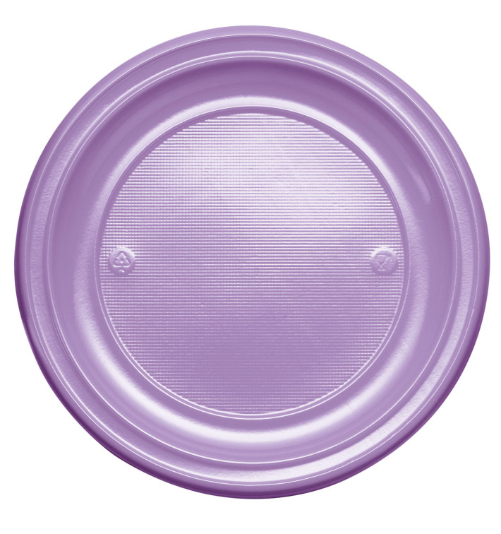 Plastikteller Flach Violett PS 220mm (780 Stück) Plastikteller Flach Violett PS 220mm (780 Stück)