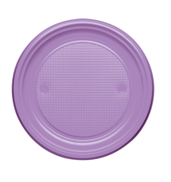 Plastikteller Flach Violett PS 170mm (50 Stück) Plastikteller Flach Violett PS 170mm (50 Stück)
