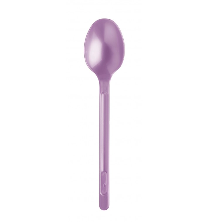 Plastiklöffel Violett PS 175mm (20 Stück)