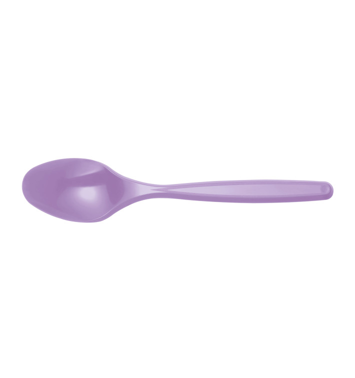 Plastiklöffel Violett PS 120mm (1200 Stück) Plastiklöffel Violett PS 120mm (1200 Stück)