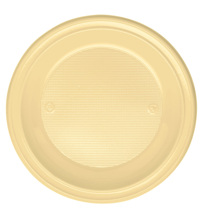 Plastikteller Tief Creme PS 220mm (600 Stück) Plastikteller Tief Creme PS 220mm (600 Stück)