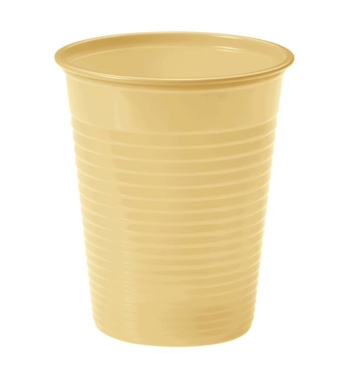 Plastikbecher Creme PS 200ml (50 Stück) Plastikbecher Creme PS 200ml (50 Stück)