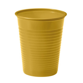 Plastikbecher Gold PS 200ml (1500 Stück)