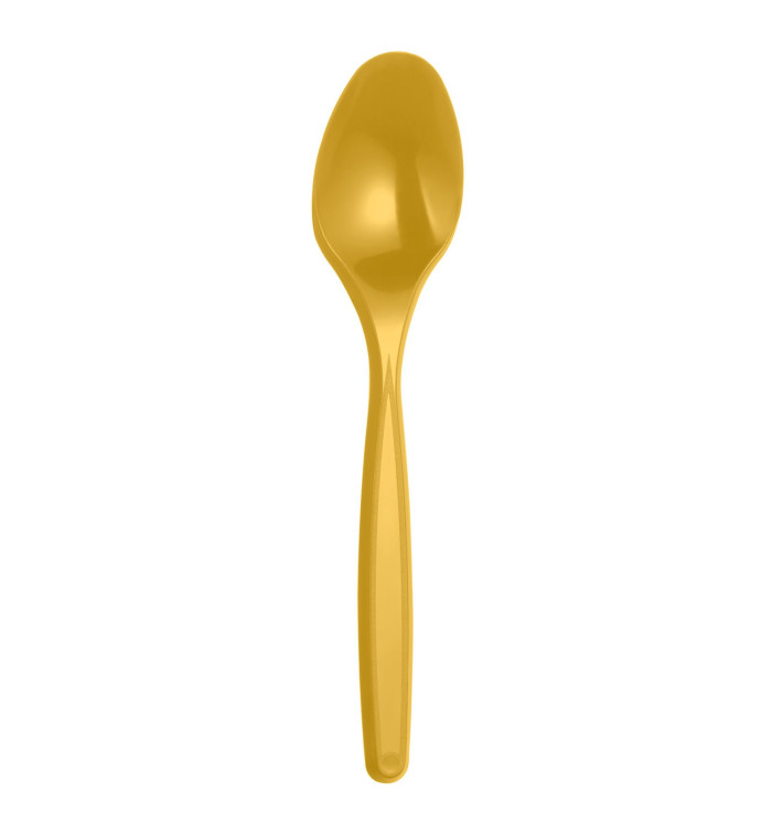 Plastiklöffel Gold PS 120mm (40 Stück) Plastiklöffel Gold PS 120mm (40 Stück)