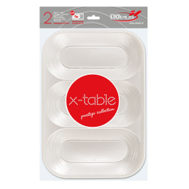 Plastiktablett Perle 3C PP 330x230mm (30 Stück)