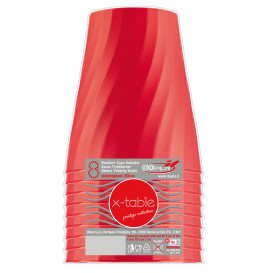 Plastikbecher Rot PP 320ml (128 Stück)