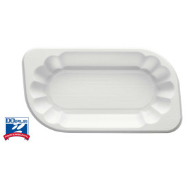 Plastiktablett weiß 250ml (1500 Stück)