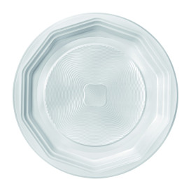 Plastikteller flach weiß PS 220 mm (1600 Einh.)
