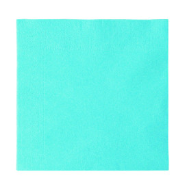 Papierservietten 2-lagig Hellblau 33x33cm (50 Stück)