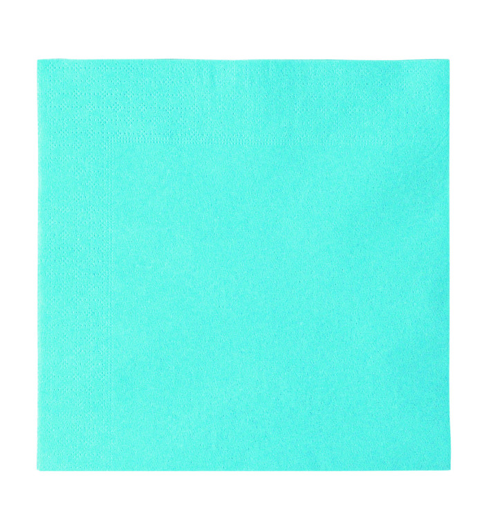 Papierservietten 2-lagig Hellblau 33x33cm (50 Stück) Papierservietten 2-lagig Hellblau 33x33cm (50 Stück)