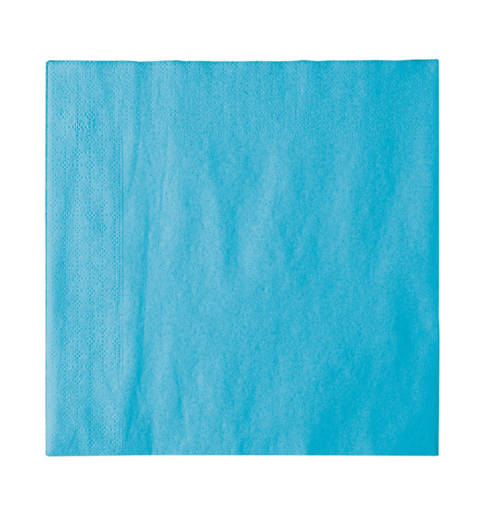 Papierservietten 2-lagig Blau 33x33cm (50 Stück) Papierservietten 2-lagig Blau 33x33cm (50 Stück)