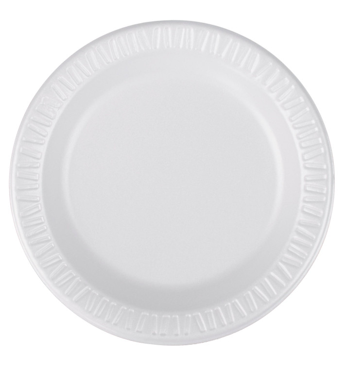 Styroporteller "Quiet Classic" Laminat Weiß Ø150mm (125 Stück) Styroporteller "Quiet Classic" Laminat Weiß Ø150mm (125 Stück)